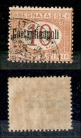 22722 UFFICI POSTALI ESTERO - COSTANTINOPOLI - 1922 - Segnatasse - 10 Cent (1) - Gomma Integra (200) - Andere & Zonder Classificatie