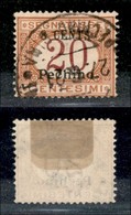 22807 UFFICI POSTALI IN CINA - PECHINO - 1918 - Segnatasse - 8 Cent Su 20 (6) - Usato (180) - Andere & Zonder Classificatie