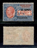 22831 UFFICI POSTALI IN CINA - TIENTSIN - 1918 - 12 Cent Su 30 Espressi (2) - Nuovo Con Gomma (200) - Andere & Zonder Classificatie