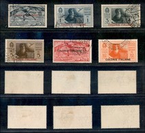 22844 COLONIE ITALIANE - EMISSIONI GENERALI - 1932 - Dante Alighieri Posta Aerea (A8/A13) - Serie Completa Di 6 Valori - - Sonstige & Ohne Zuordnung