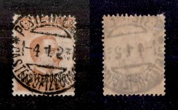 22889 COLONIE ITALIANE - CASTELROSSO - 1922 - 20 Cent Michetti Soprastampato (4) - Usato (45) - Autres & Non Classés