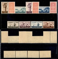 22930 COLONIE ITALIANE - EGEO - 1940 – 1° Mostra Triennale D'Oltremare (111/117+A52/A55) – Serie Completa Di 11 Valori P - Autres & Non Classés