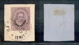 22988 COLONIE ITALIANE - ERITREA - 1893 - 60 Cent Umberto I Violetto Soprastampato (9) - Annullo Massaua 9.11.1900 Su Fr - Autres & Non Classés