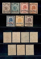 23026 COLONIE ITALIANE - ERITREA - 1924 - Somalia Soprastampati (80/86) - Serie Completa - Gomma Integra - Sonstige & Ohne Zuordnung