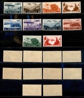 23058 COLONIE ITALIANE - ERITREA - 1936 – Posta Aerea Soggetti Africani (17/26) – Serie Completa Di 10 Valori – Nuovi Co - Andere & Zonder Classificatie