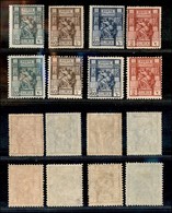 23138 COLONIE ITALIANE - LIBIA - 1924/1929 - Sibilla Libica (40/43+54/57) - Le Due Serie Complete Di 4 Valori Emesse Nel - Andere & Zonder Classificatie