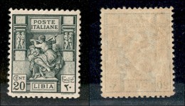 23149 COLONIE ITALIANE - LIBIA - 1926 - 20 Cent Sibilla (54) - Gomma Integra - Ben Centrato (200+) - Autres & Non Classés