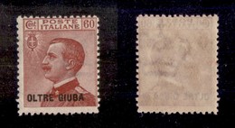 23233 COLONIE ITALIANE - OLTRE GIUBA - 1925 - 60 Cent Michetti Soprastampato (11) - Nuovo Con Gomma (24) - Sonstige & Ohne Zuordnung