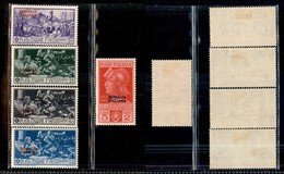 23322 COLONIE ITALIANE - SOMALIA - 1930 – Ferrucci Soprastampati (133/137) – Serie Completa Di 5 Valori – Nuovi Con Gomm - Altri & Non Classificati