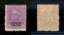 23324 COLONIE ITALIANE - SOMALIA - 1930 – 50 Cent (139) Nuovo Con Gomma (90) - Altri & Non Classificati