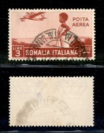 23339 COLONIE ITALIANE - SOMALIA - 1936 – 3 Lire (24 – Aerea) – Molto Bello (20) - Altri & Non Classificati