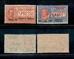 23340 COLONIE ITALIANE - SOMALIA - 1923 - Espressi Soprastampati (1/2) - Serie Completa - Gomma Integra - Autres & Non Classés