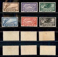 23351 COLONIE ITALIANE - TRIPOLITANIA - 1933 – Crociera Zeppelin (22/27 Posta Aerea) Serie Completa Di 6 Valori – Nuovi  - Sonstige & Ohne Zuordnung