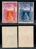 23423 REPUBBLICA - POSTA ORDINARIA - 1951 - Toscana (653/654) - Serie Completa - Gomma Integra (60) - Autres & Non Classés