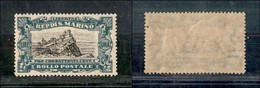 23633 SAN MARINO - POSTA ORDINARIA - 1918 - 1 Lira + 5 Cent Pro Combattenti (60) - Gomma Integra (65) - Autres & Non Classés