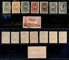 23642 SAN MARINO - POSTA ORDINARIA - 1923 - Pro Croce Rossa (90/96+E4) - Serie Completa Di 8 Valori - Usati (22) - Sonstige & Ohne Zuordnung