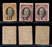 23653 SAN MARINO - POSTA ORDINARIA - 1927 - Onofri Soprastampati (130/132) - Serie Completa - Gomma Integra (250) - Sonstige & Ohne Zuordnung