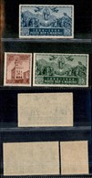 23694 SAN MARINO - POSTA ORDINARIA - 1945 - Palazzo Del Governo (278A/278C) - Serie Completa - Gomma Integra (130) - Autres & Non Classés