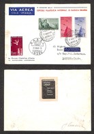 23711 SAN MARINO - POSTA ORDINARIA - 1948 - (29 Agosto) - Milano Basilea - Aerogramma Da S. Marino - Autres & Non Classés