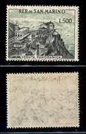 23736 SAN MARINO - POSTA ORDINARIA - 1958 - 500 Lire Veduta (475) - Gomma Integra (130) - Autres & Non Classés