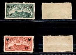 23742 SAN MARINO - POSTA AEREA - 1936 - Posta Aerea Soprastampati (17/18) - Serie Completa - Gomma Integra (50) - Autres & Non Classés