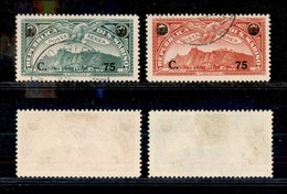 23743 SAN MARINO - POSTA AEREA - 1936 - Posta Aerea Soprastampati (17/18) - Usati (20) - Andere & Zonder Classificatie