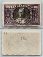 23817 VATICANO - POSTA ORDINARIA - 1933 - 2,75 Lire (31) Usato (120) - Autres & Non Classés