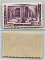 23835 VATICANO - POSTA ORDINARIA - 1938 - 80 Cent Archeologia (59) - Gomma Integra (87) - Autres & Non Classés