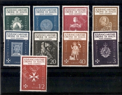 23873 SMOM - POSTA ORDINARIA - 1966 - Soggetti Vari (1/9) - Serie Completa - Gomma Integra - Andere & Zonder Classificatie