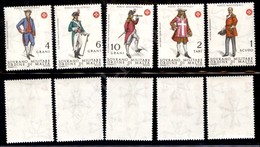 23880 SMOM - POSTA ORDINARIA - 1969 - Uniformi Dell'Ordine (36/40) - Serie Completa - Gomma Integra - Other & Unclassified