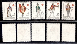 23886 SMOM - POSTA ORDINARIA - 1971 - Uniformi Dell'Ordine 2° Emissione (65/69) - Serie Completa - Gomma Integra - Autres & Non Classés