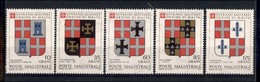 23918 SMOM - POSTA ORDINARIA - 1979 - Stemmi Dei Gran Maestri Di Rodi (168/172) - Serie Completa - Gomma Integra - Andere & Zonder Classificatie