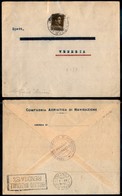 23962 ESTERO - ALBANIA - Motonave Brioni - 15 Qind (221) - Busta Per Venezia Del 18.1.1936 - Andere & Zonder Classificatie