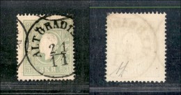 23995 ESTERO - AUSTRIA - 1859 – 3 Kreuzer Verde (Unif. 13) – Usato – Diena - Andere & Zonder Classificatie