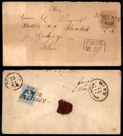 24007 ESTERO - AUSTRIA - Intero Postale Raccomandato 5 Kreuzer + 10 Kreuzer Al Retro Da Spoelten A Vienna - Sonstige & Ohne Zuordnung