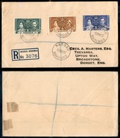 24205 ESTERO - COLONIE INGLESI - Bahamas - Nozze 1937 – Raccomandata Da Nassau Del 12.5.37 - Andere & Zonder Classificatie