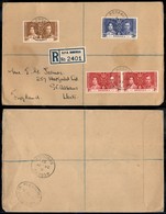 24216 ESTERO - COLONIE INGLESI - Dominica - Nozze 1937 – Raccomandata Da Roseau Del 24.6.37 - Andere & Zonder Classificatie