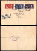 24247 ESTERO - COLONIE INGLESI - British Solomon Island - Nozze 1937 – Raccomandata Per Oxford Del 14.5.37 - Andere & Zonder Classificatie