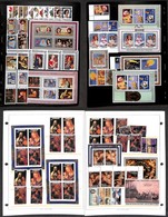 24253 ESTERO - COOK ISLAND - 1972/1989 – Piccola Collezione Di Serie Complete E Foglietti Del Periodo In 2 Pagine Di Rac - Autres & Non Classés