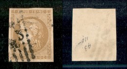 24306 ESTERO - FRANCIA - 1870 - 10 Cent (40) Usato - Autres & Non Classés