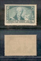 24361 ESTERO - FRANCIA - 1935 - 75 Cent B-Delessert (303) - Gomma Integra (60) - Autres & Non Classés