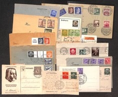 24475 ESTERO - GERMANIA - 1918/1945 – 15 Oggetti Postali Del Periodo – Da Esaminare - Other & Unclassified