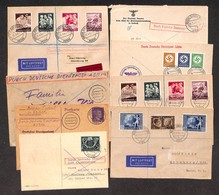 24511 ESTERO - GERMANIA - Alpenvorland – 1943/1944 – 6 Buste + 2 Cartoline Del Periodo – Da Esaminare - Autres & Non Classés