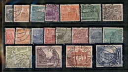 24519 ESTERO - GERMANIA - Berlino - 1949 - Berliner Bauten (42/60) - Serie Completa Di 19 Valori - Usati (50) - Sonstige & Ohne Zuordnung