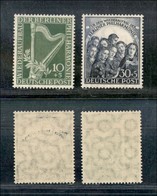 24525 ESTERO - GERMANIA - Berlino - 1950 - Berliner Philarmonie (72/73) - Serie Completa Di 2 Valori - Gomma Integra (15 - Autres & Non Classés