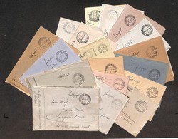 24544 ESTERO - GERMANIA - Feldpost Sudeternland – 1942/1943 – 19 Buste (con Testo) + 2 Cartoline – Tutte In Franchigia D - Autres & Non Classés