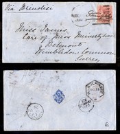 24654 ESTERO - INDIA - EST INDIA - 1875 – Busta Per Wimbledon - Sonstige & Ohne Zuordnung