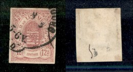 24739 ESTERO - LUSSEMBURGO - 1859 - 12 E 1/2 Cent (7) - Usato - Sonstige & Ohne Zuordnung