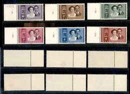 24750 ESTERO - LUSSEMBURGO - 1953 - Matrimonio (505/510) - Serie Completa Di 6 Valori - Bordo Di Foglio - Gomma Integra  - Sonstige & Ohne Zuordnung