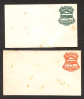 24882 ESTERO - STATI UNITI - 1876 – Due Buste Postali Nuove - Sonstige & Ohne Zuordnung